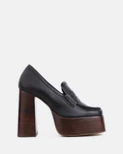 Women L'INTERVALLE Cyrus Black Leather
