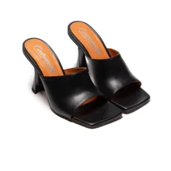 Women L'INTERVALLE Cythera Black Leather