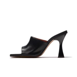 Women L'INTERVALLE Cythera Black Leather