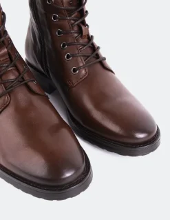Women L'INTERVALLE Daiki Brown Leather