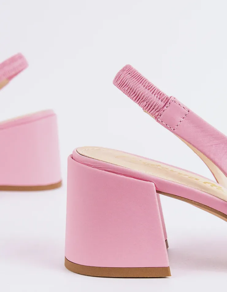 Women L'INTERVALLE Dalida Pink Leather