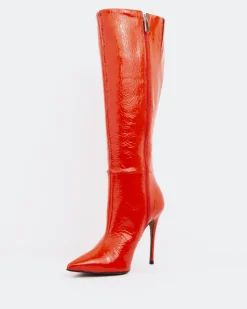 Women L'INTERVALLE Dalila Red Patent