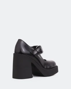 Women L'INTERVALLE Damelio Black Leather