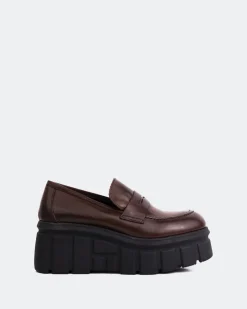 Women L'INTERVALLE Dawson Brown Leather