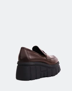 Women L'INTERVALLE Dawson Brown Leather
