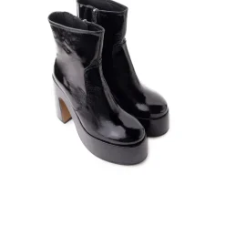 Women L'INTERVALLE Daze Black Leather