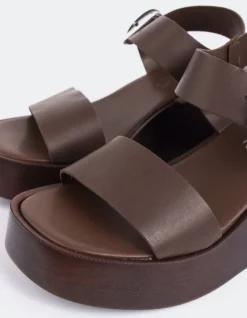 Women L'INTERVALLE Dear Brown Leather