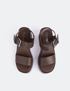 Women L'INTERVALLE Dear Brown Leather
