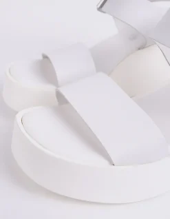 Women L'INTERVALLE Dear White Leather
