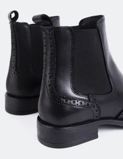 Women L'INTERVALLE Debree Black Leather