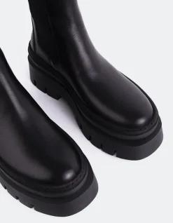 Women L'INTERVALLE Delya Black Leather