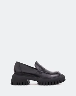 Women L'INTERVALLE Derulo Black Leather