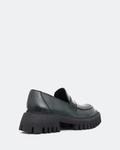 Women L'INTERVALLE Derulo Green Leather
