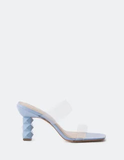 Women L'INTERVALLE Diamond Blue Vinyl