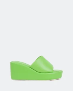 Women L'INTERVALLE Dolores Green Leather