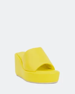 Women L'INTERVALLE Dolores Yellow Leather