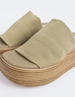 Women L'INTERVALLE Dory Khaki Lycra