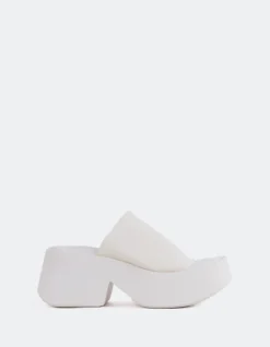 Women L'INTERVALLE Douce White Lycra