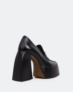 Women L'INTERVALLE Echo Black Leather