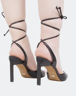 Women L'INTERVALLE Eivissa Black Leather