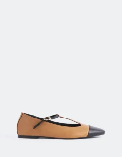 Women L'INTERVALLE Elara Tan Black Leather
