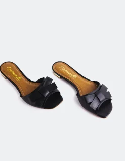 Women L'INTERVALLE Ellie Black Leather
