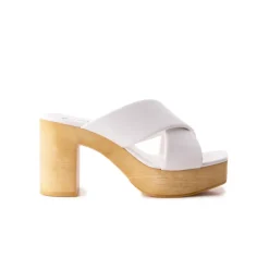 Women L'INTERVALLE Elodie White Leather