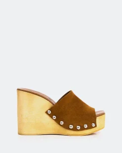 Women L'INTERVALLE Emeline Brown Suede