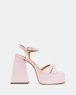 Women L'INTERVALLE Endless Pink Leather/Cuir Rose