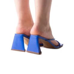 Women L'INTERVALLE Ermal Blue Leather