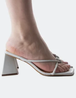 Women L'INTERVALLE Ermal Light Blue Leather