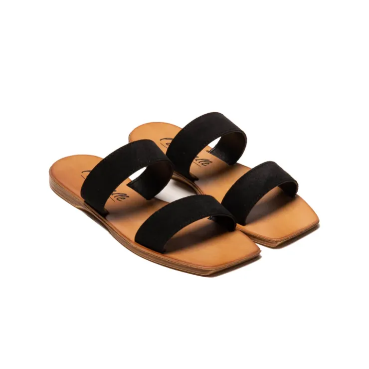 Women L'INTERVALLE Fayola Black Suede