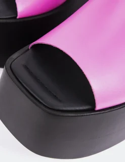 Women L'INTERVALLE Fidèle Fucshia Leather
