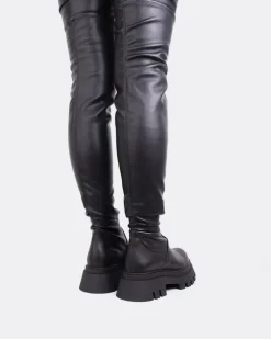 Women L'INTERVALLE Flames Black Stretch