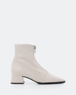 Women L'INTERVALLE Fleetwood Off White Leather