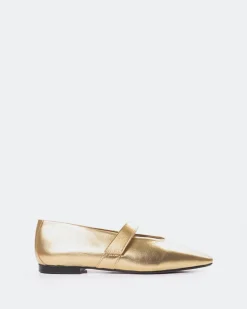 Women L'INTERVALLE Flordeliz Champagne Metallic