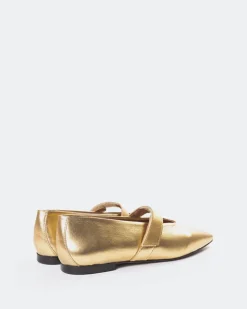 Women L'INTERVALLE Flordeliz Champagne Metallic