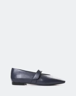 Women L'INTERVALLE Flordeliz Navy Leather
