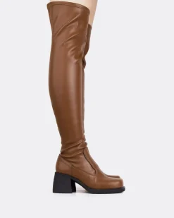 Women L'INTERVALLE Fontaine Tan Stretch