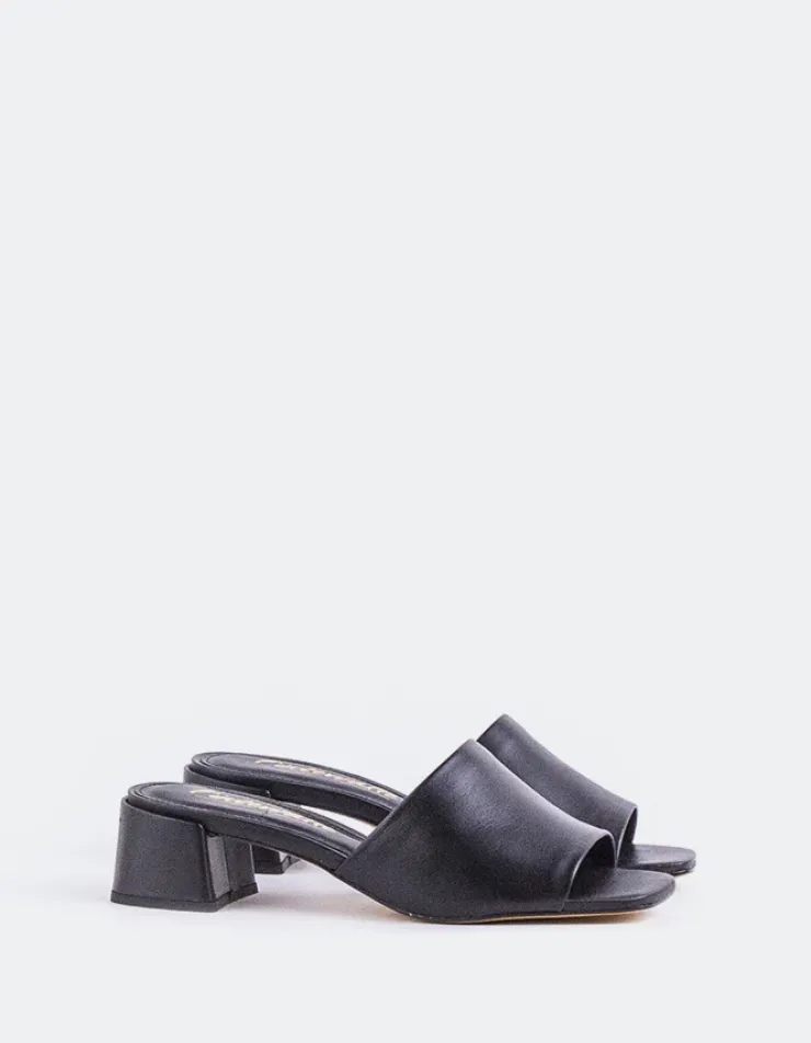 Women L'INTERVALLE Fortunata Black Leather