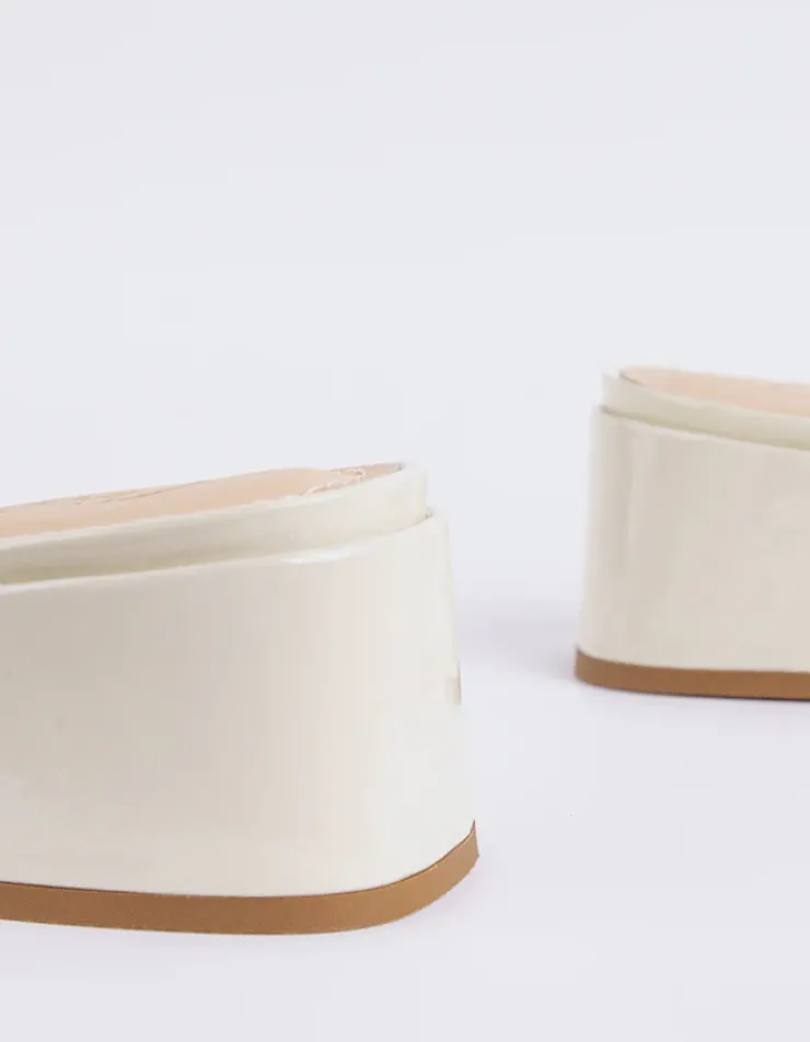Women L'INTERVALLE Fortunata Off White Naplack