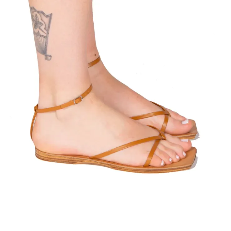 Women L'INTERVALLE Fujo Tan Leather