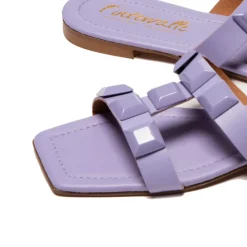 Women L'INTERVALLE Galia Lilac Leather