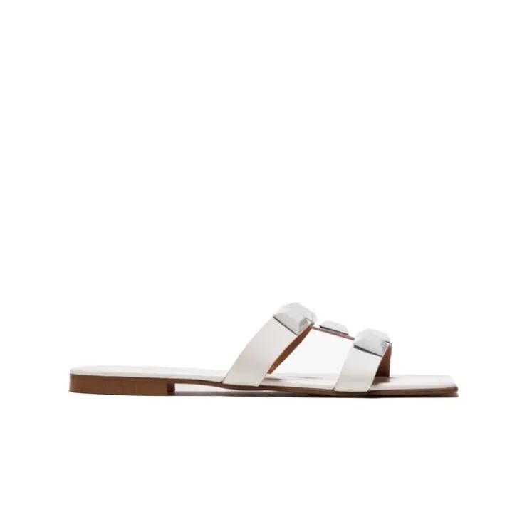 Women L'INTERVALLE Galia White Leather