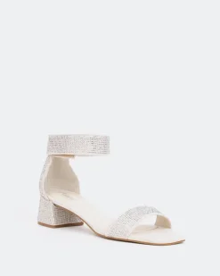 Women L'INTERVALLE Garcelle, Off White Suede/Suède Blanc Cas.