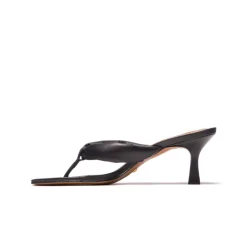 Women L'INTERVALLE Gardenia Black Leather