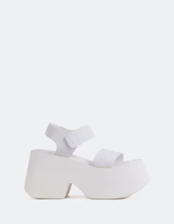 Women L'INTERVALLE Gentil White Leather
