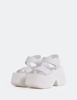 Women L'INTERVALLE Gentil White Leather