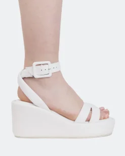 Women L'INTERVALLE Geralda White Leather