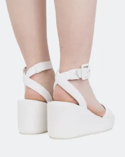 Women L'INTERVALLE Geralda White Leather